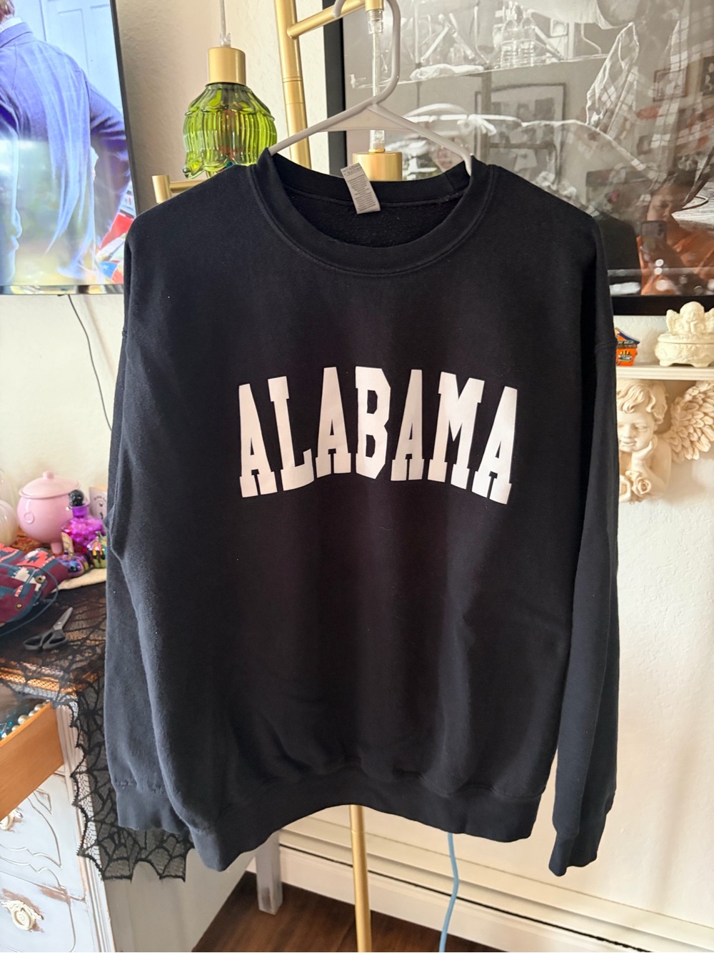 Alabama Cozy Crewneck Sweatshirt size large